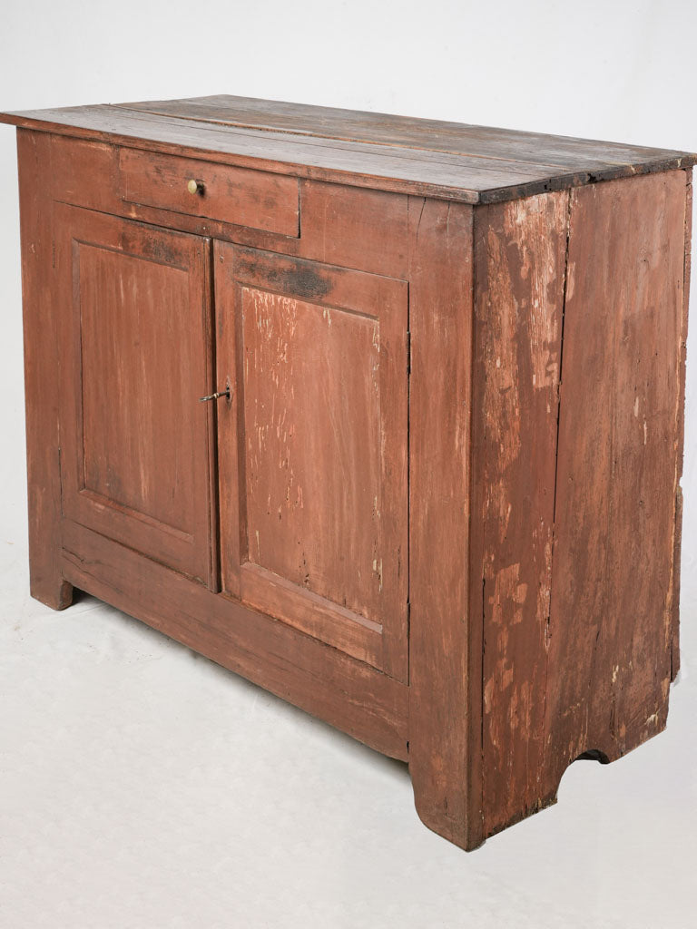 Rustic vintage chestnut sideboard