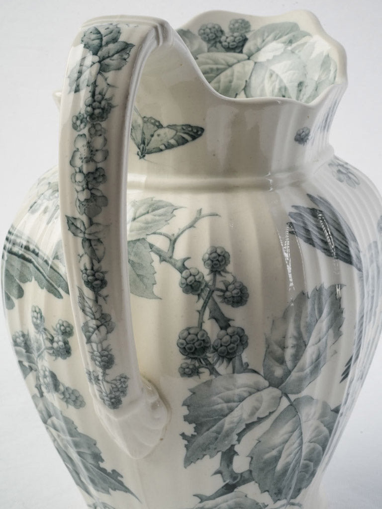 Aesthetic movement style pitcher