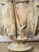 Historical Italian Carrara marble bust