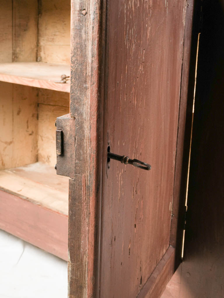Simple panelled farmhouse cabinet