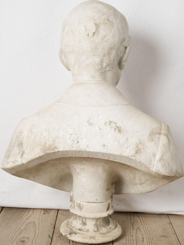 Signed 1906 Massogna bust artwork