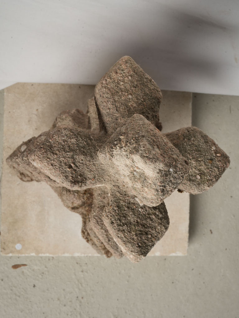 Iconic decorative pink sandstone ornament