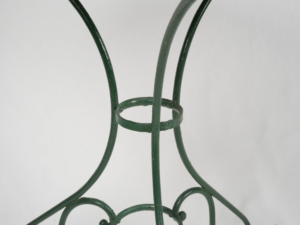 Sleek vintage French garden dining set