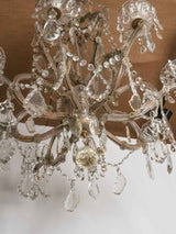 Refined crystal glass antique chandelier