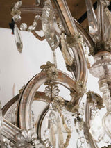 Grand nineteenth-century style crystal chandelier