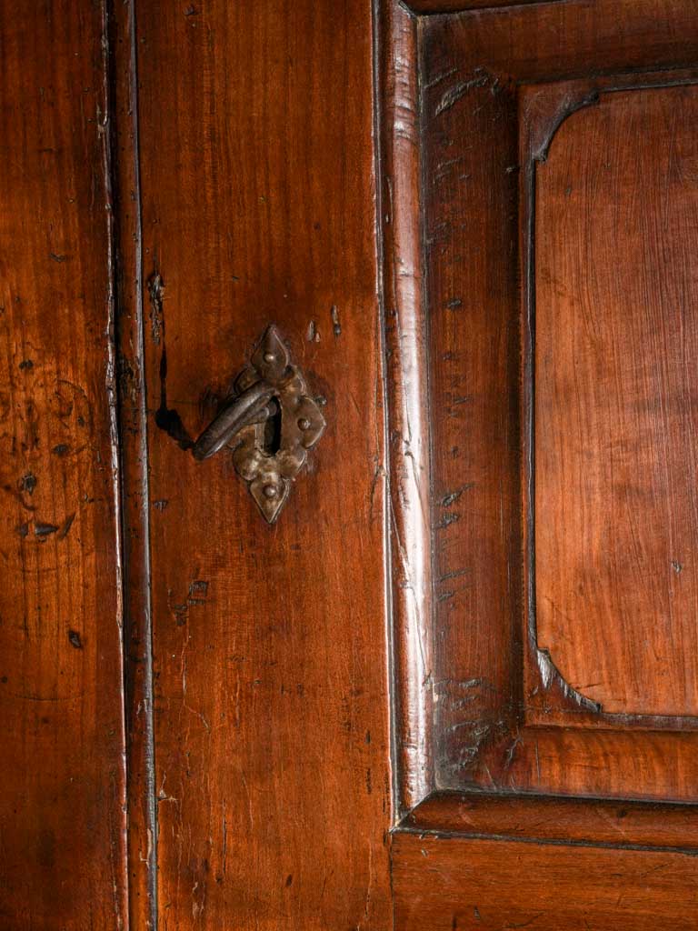 Unique chamfered-sideboard hutch