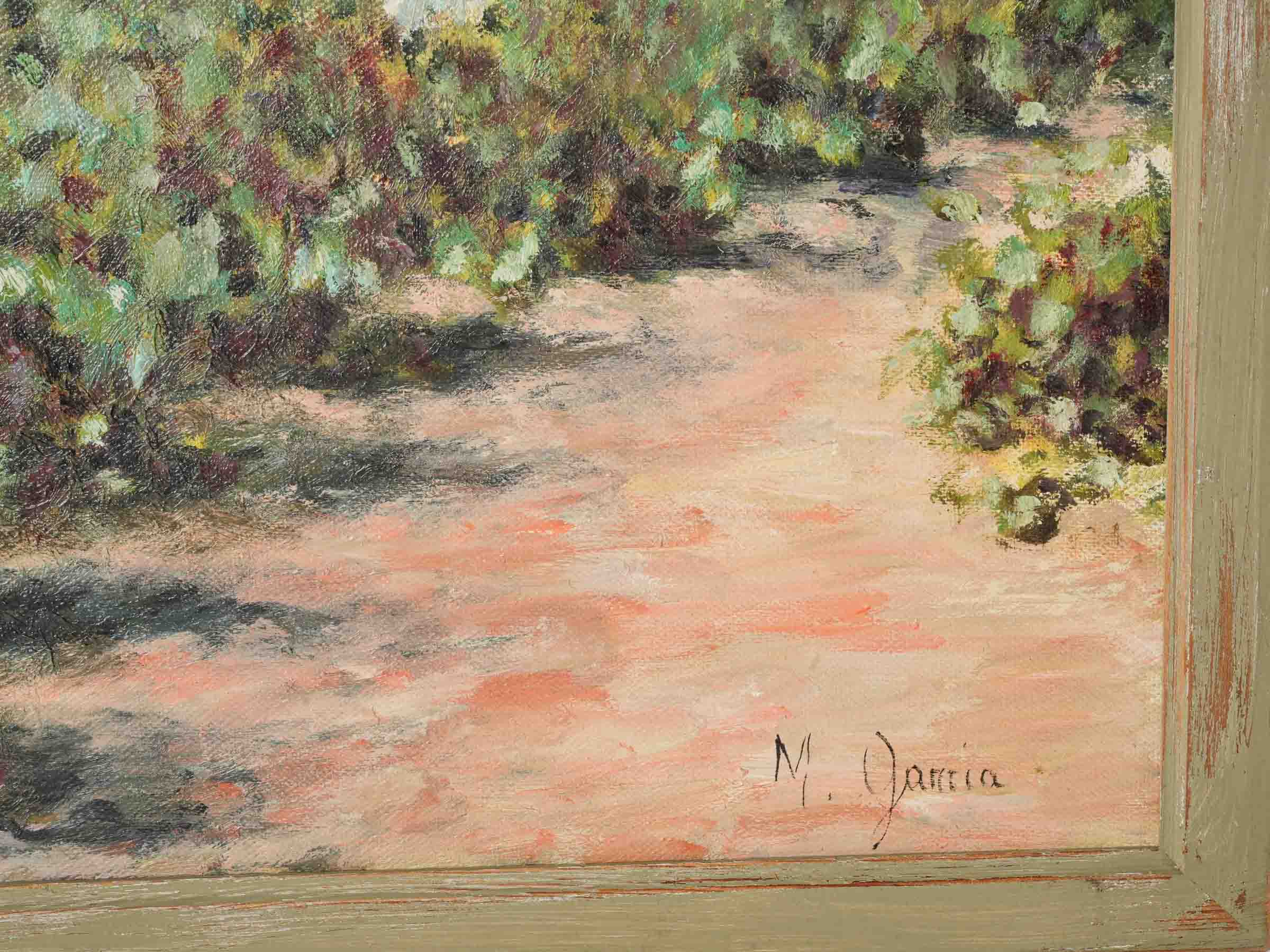 “Grape Harvest in the Languedoc” – Contemporary French Oil on Canvas - 14½" x 17¾"
