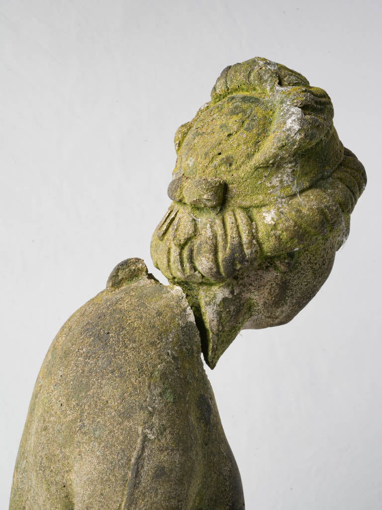 Graceful bath scene statue