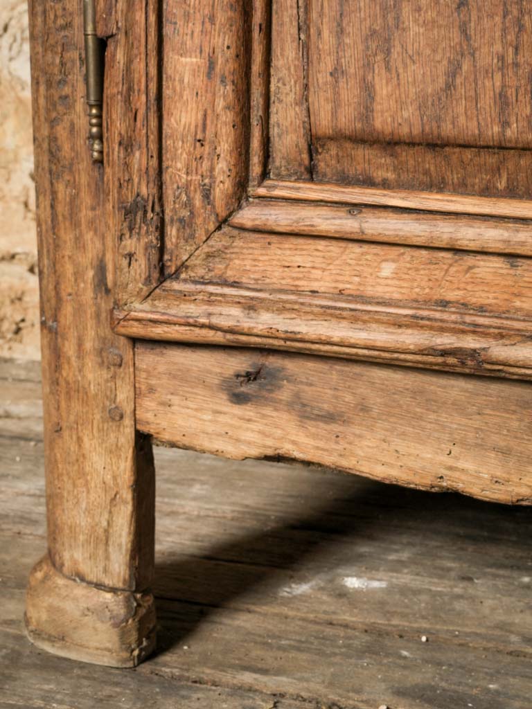 Early 20th Century French Oak Two-Part Milliner’s Vitrine - 83½"