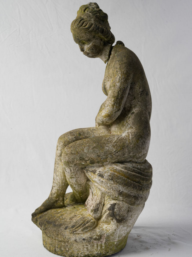 Charming eroded goddess figure