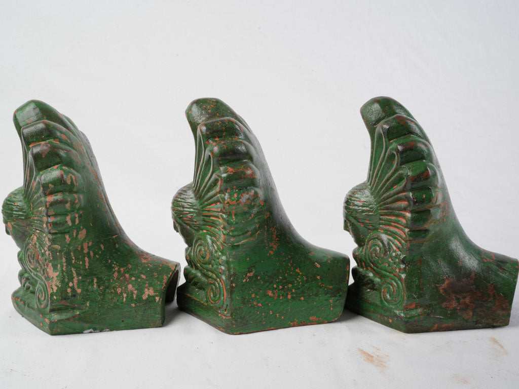 Early 20th-century French finials  