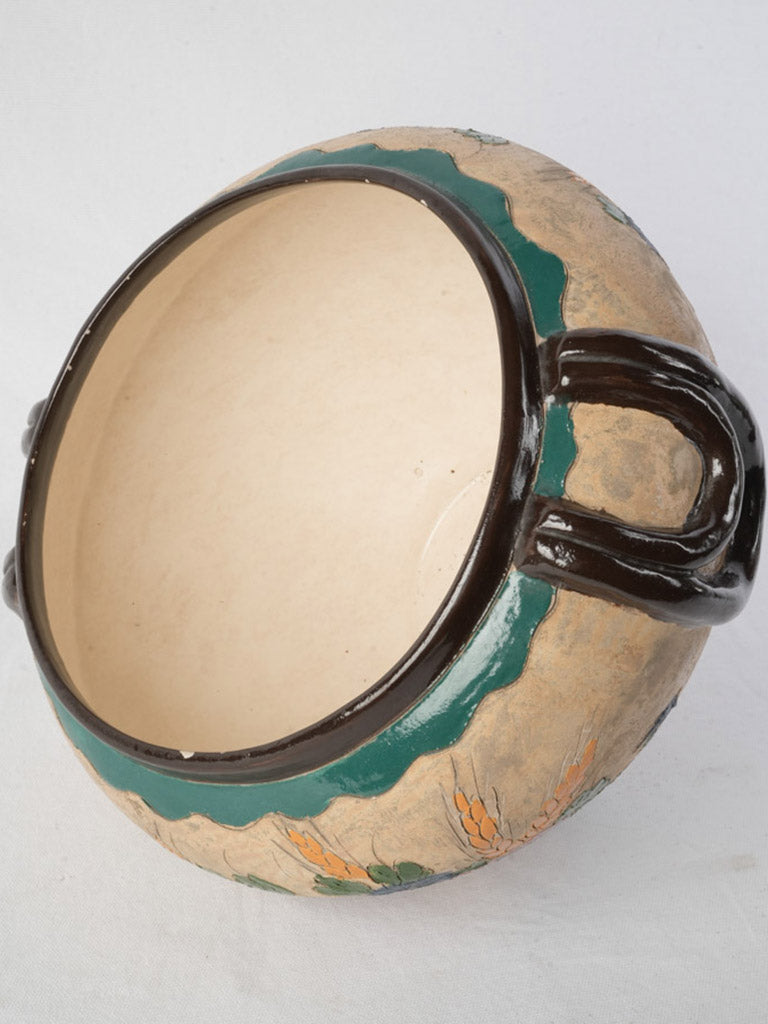 Provenance-rich Vallauris planter vessel  