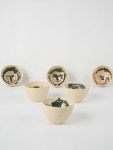 Charming hand-thrown ceramic petite bowls