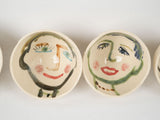 Quirky ceramic hors d'oeuvres bowl set