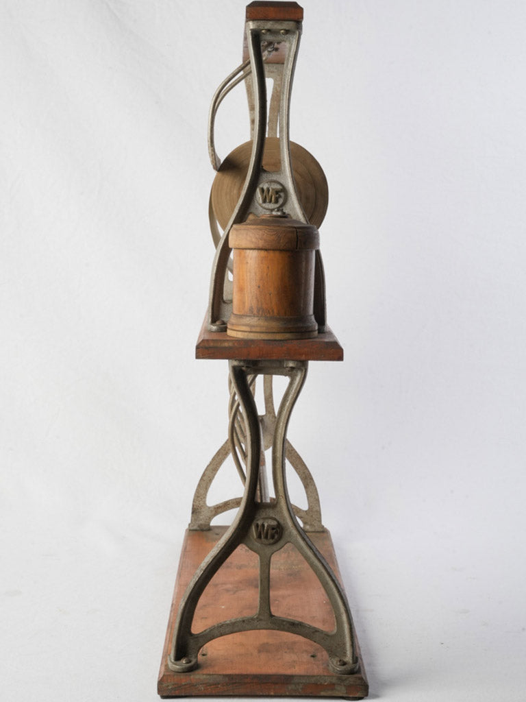 Timeworn patina paper dispenser  