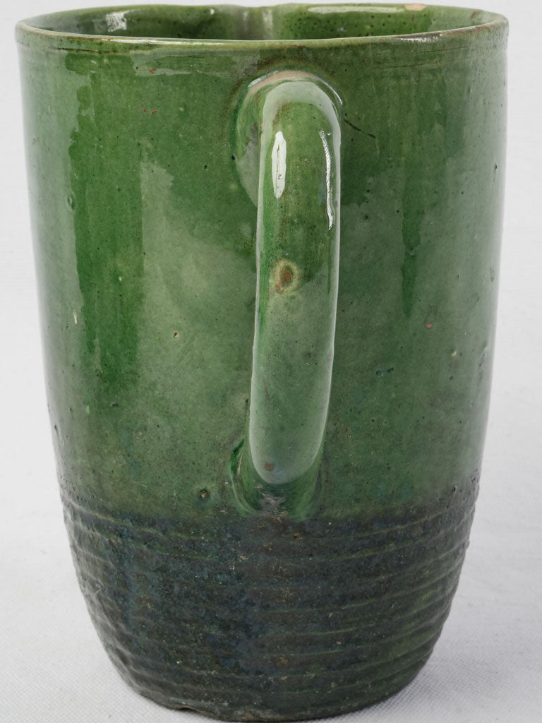 Sophisticated glazed French pitcher  
