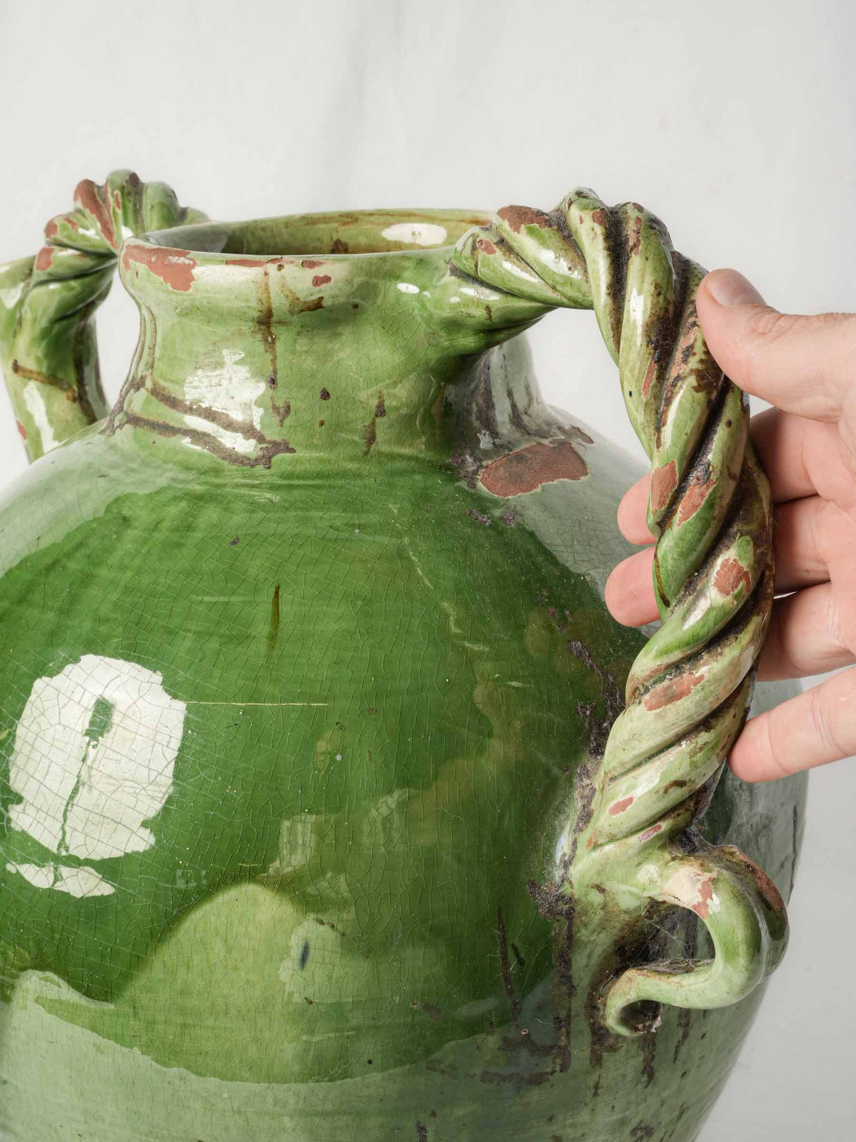 Unique handmade antique pottery