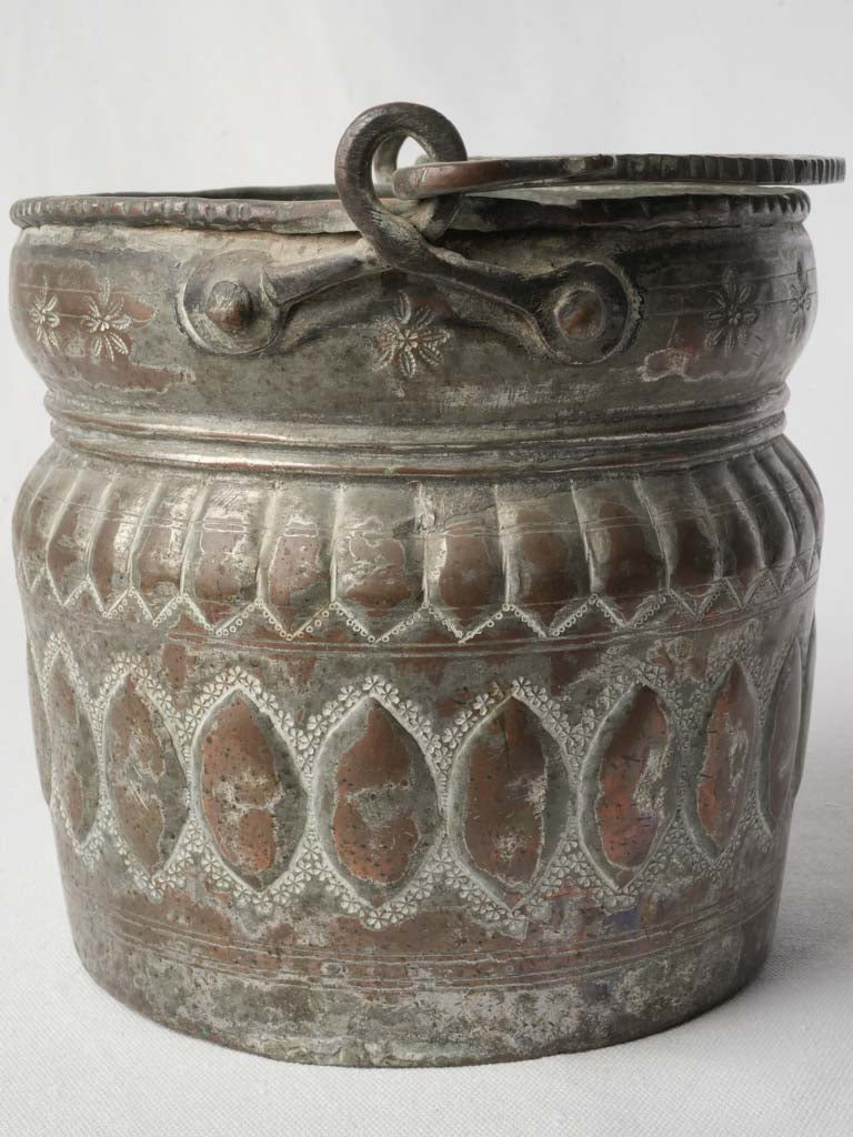 Moorish floral patterned bucket