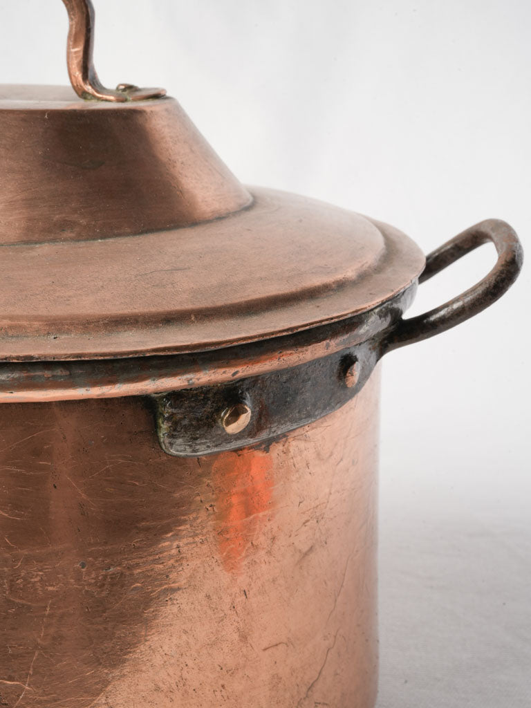 Warm Patina French Stockpot  
