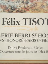 Provençal landscape lithograph by Tisot