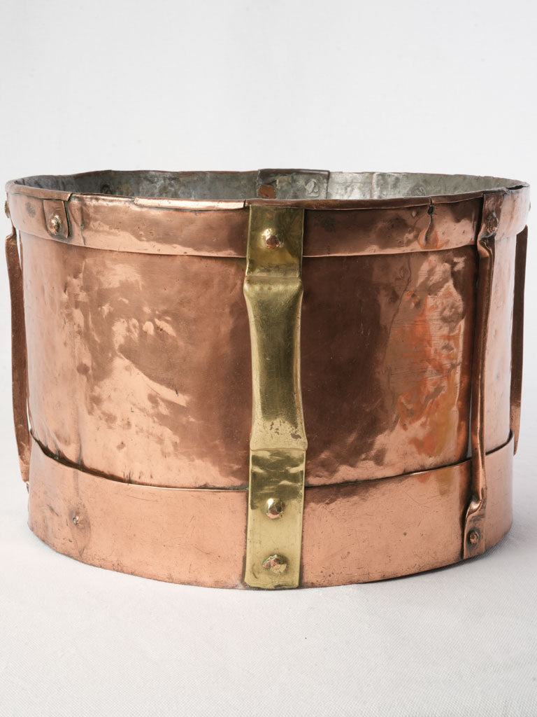 Rustic copper kitchen accessory  