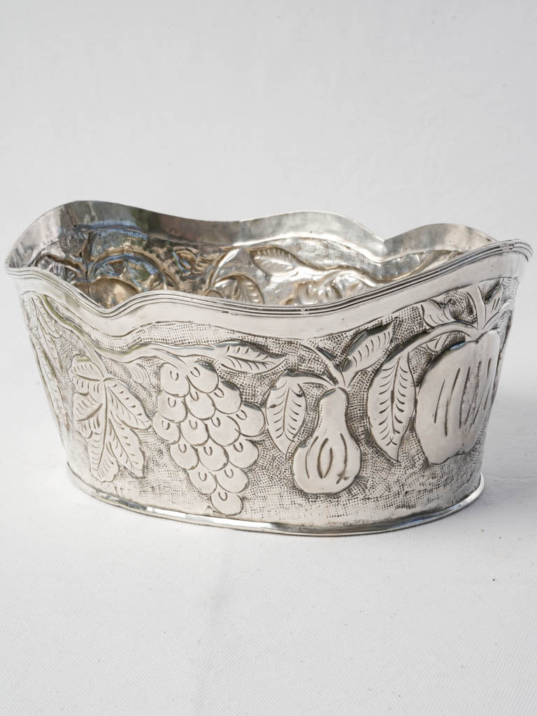 French hammered texture ice bucket