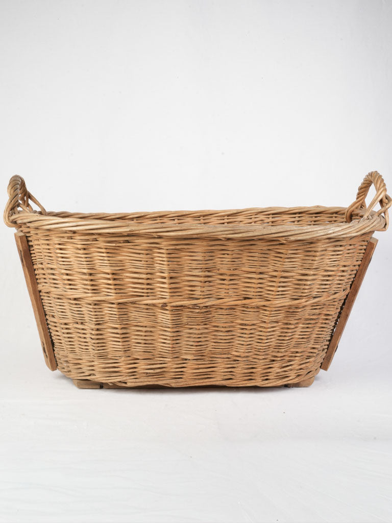 Authentic patina willow tote  