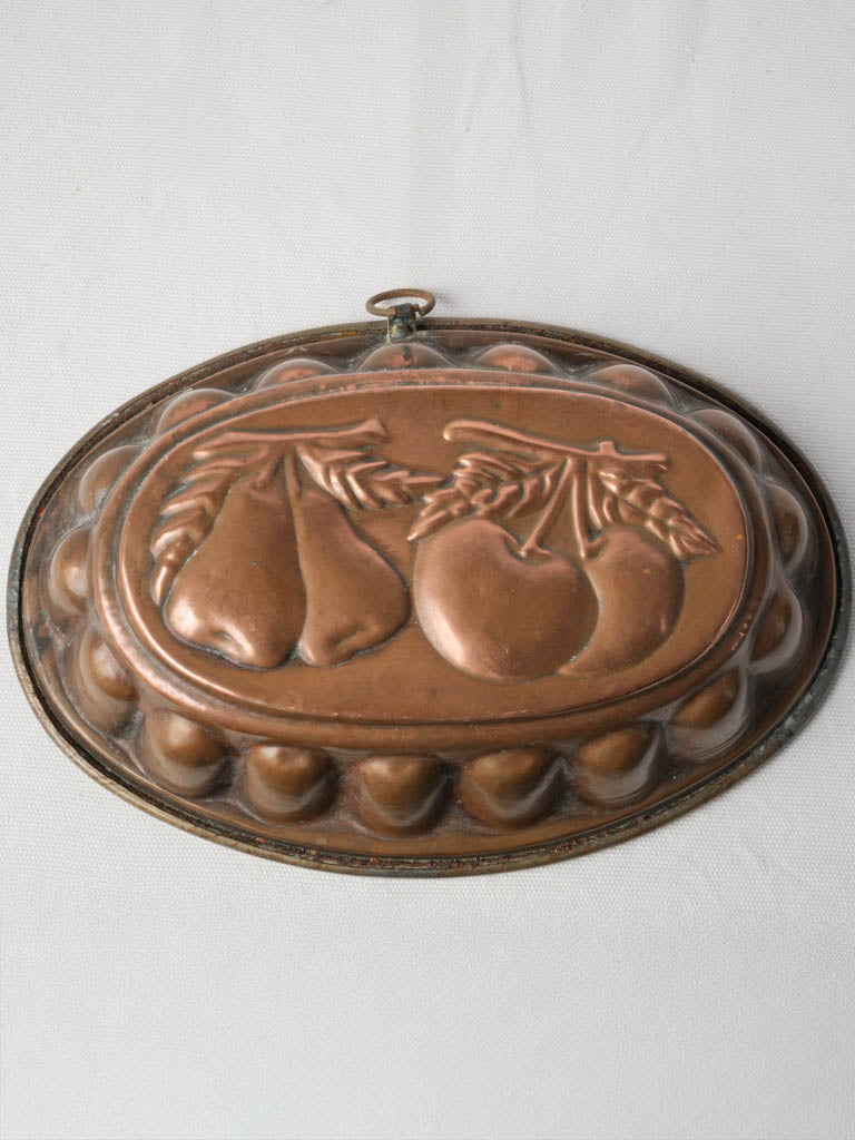 Charming antique French copper mold