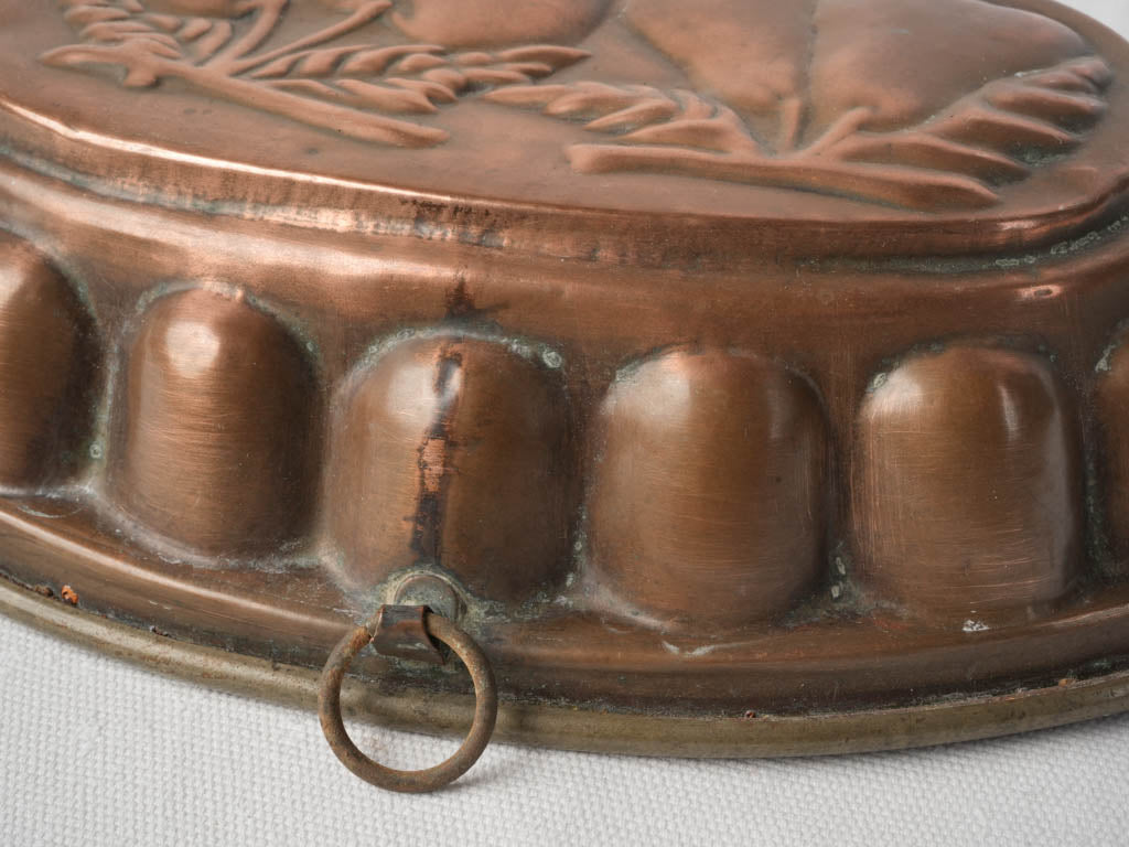 Rustic tin-lined French decoration