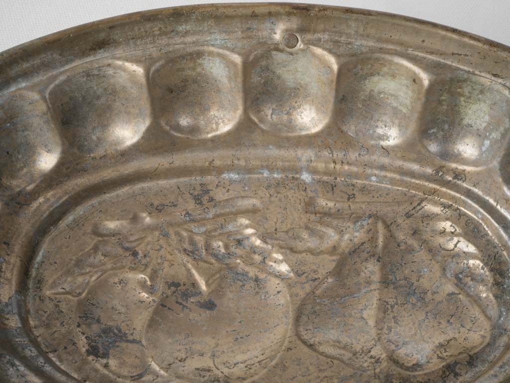 Artisanal fruit motif terrine mold