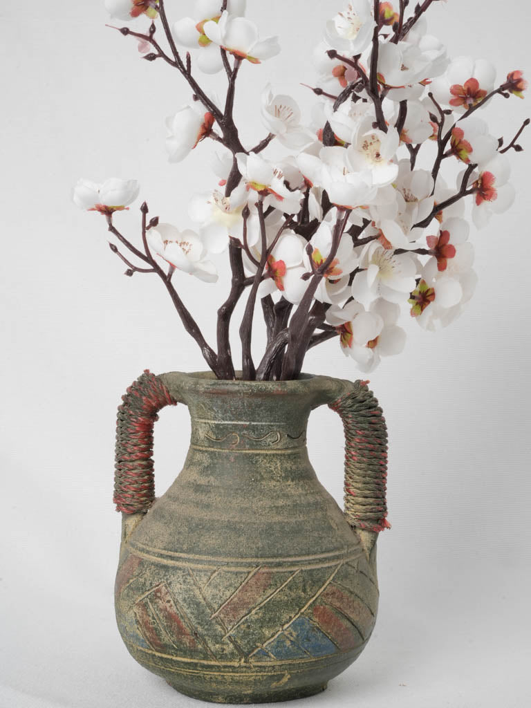 Rustic terracotta vase from Provence