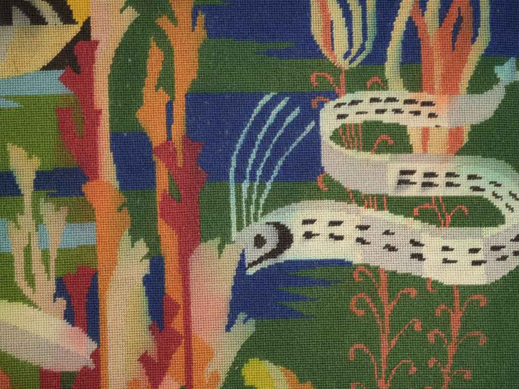 Cheerful stylized oceanic piece  