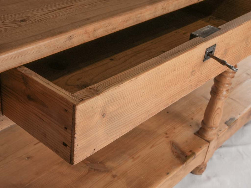 19th century French Draper's table - 93¾"