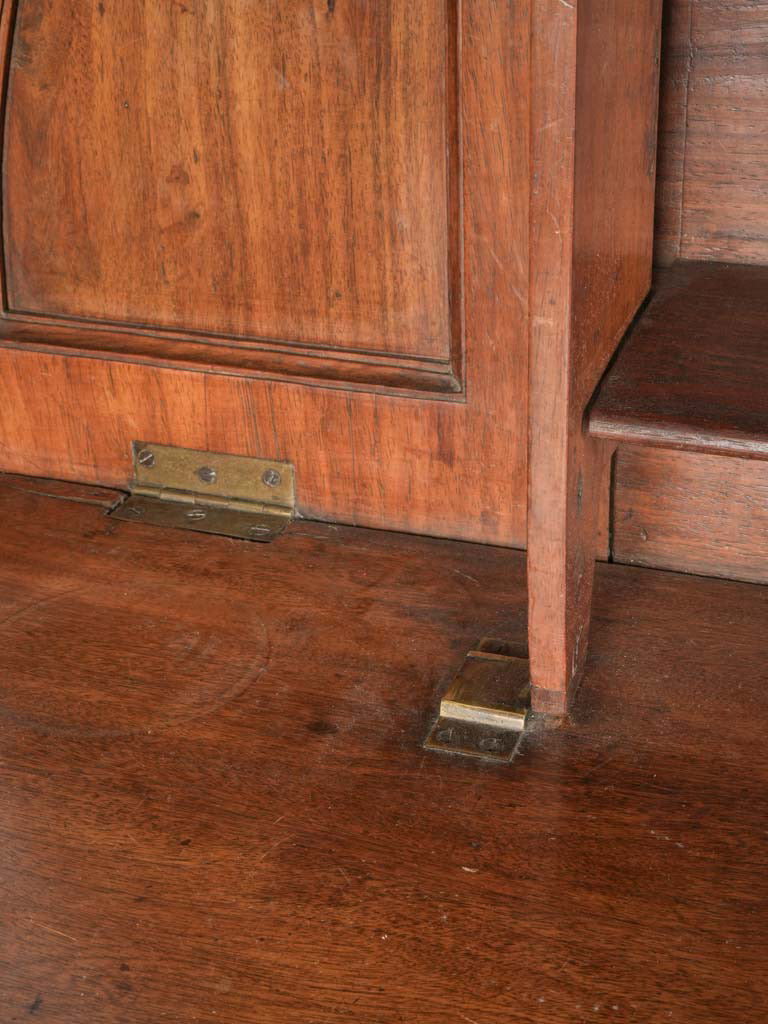 Sophisticated antique walnut sideboard cabinet  