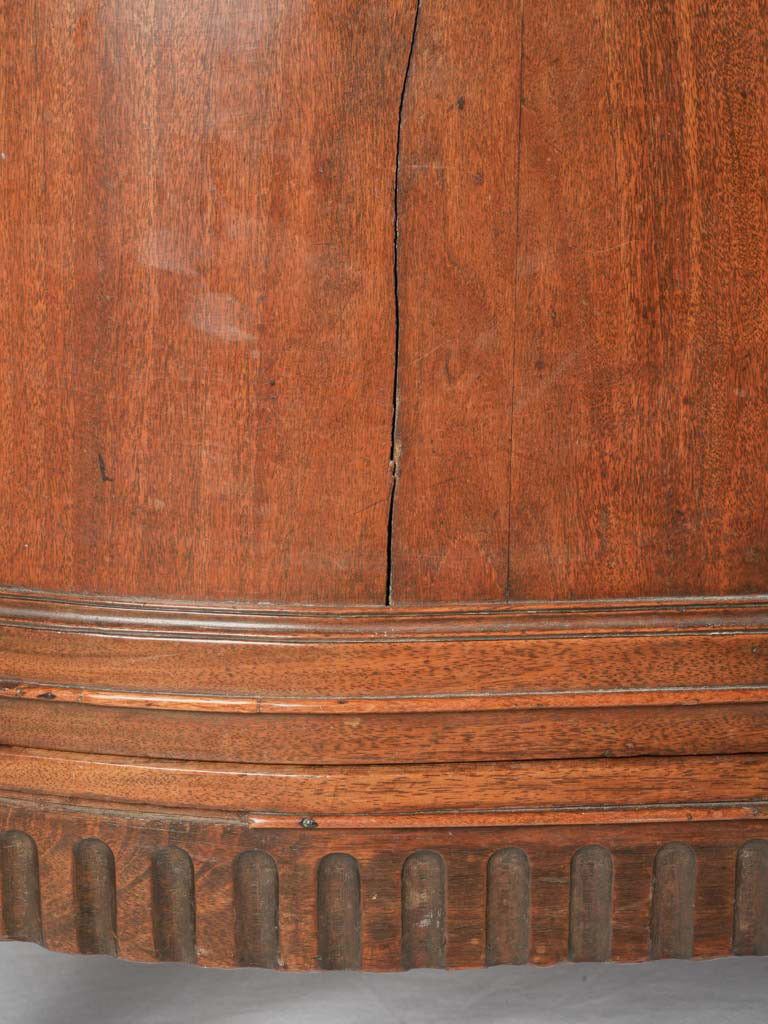 Distinctive French walnut salon bar  