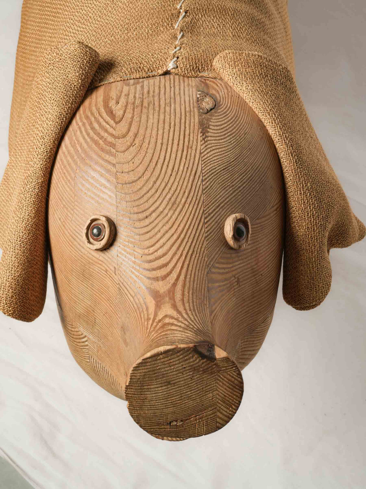 Ochre-toned Sau model sculpture  