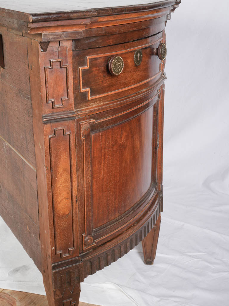 Iconic antique walnut bar unit