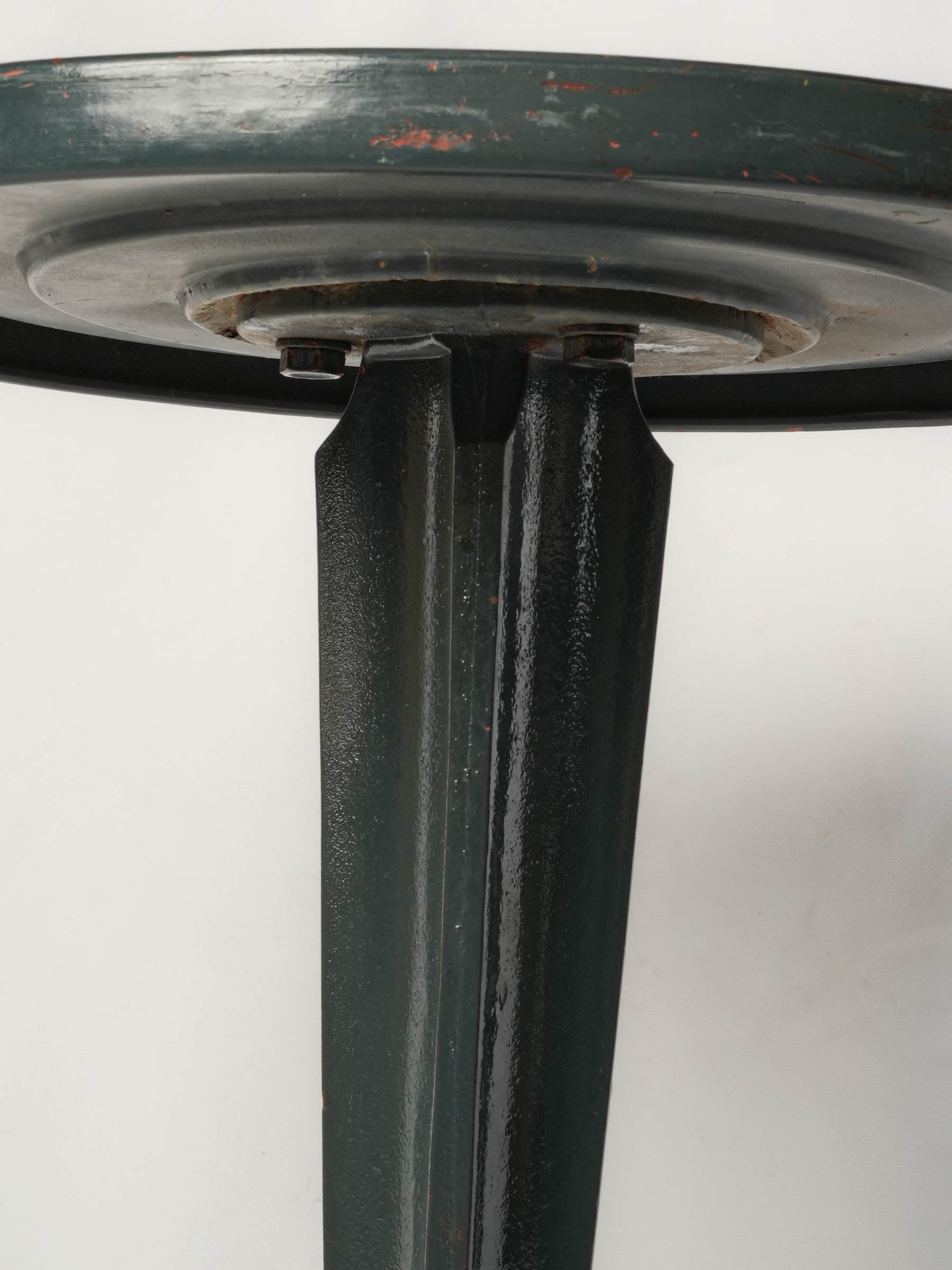 Louis Vuitton Art Deco Bistro Table in Black c. 1930s - 27½" x 20½"