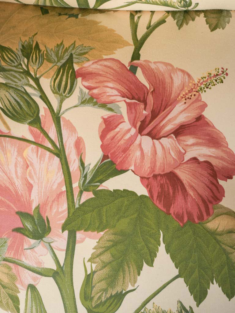 Sophisticated floral upholstered armchairs  