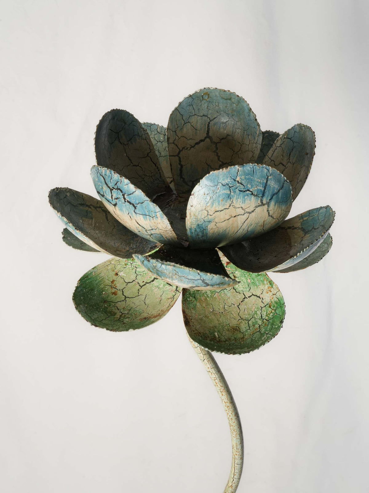 Distinctive undulating stem plant stand  