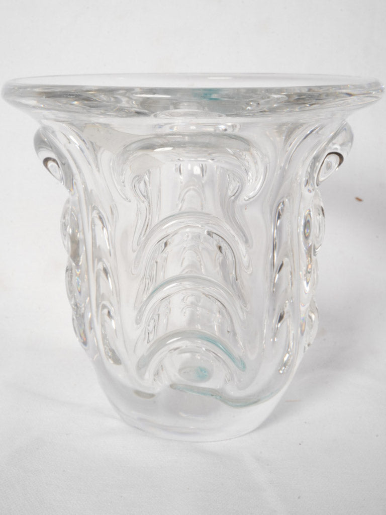 Elegant weighty base vase  
