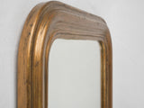 Vintage gold-frame classic bedroom mirror