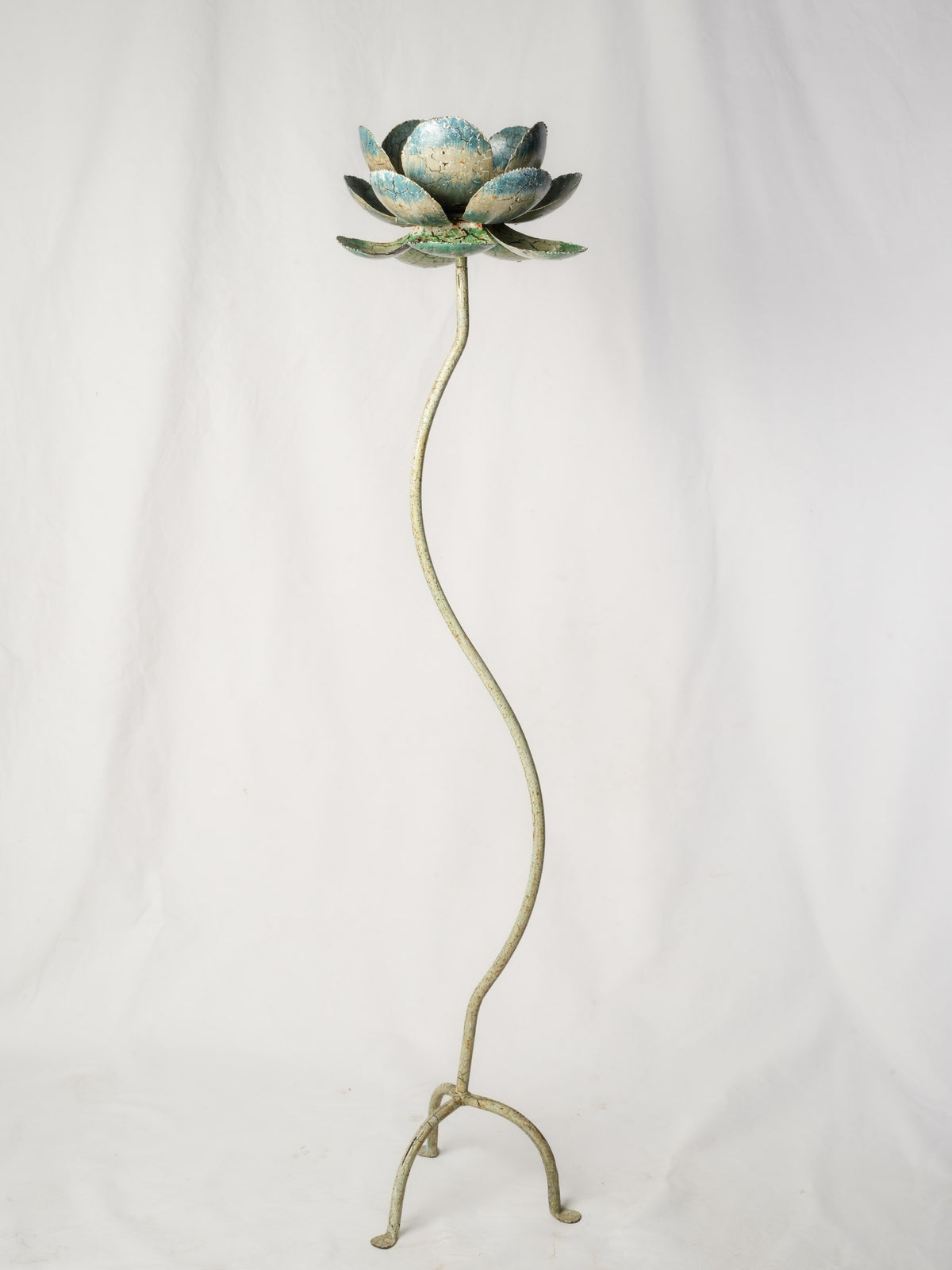 Oversized 1970s botanical motif sculpture  