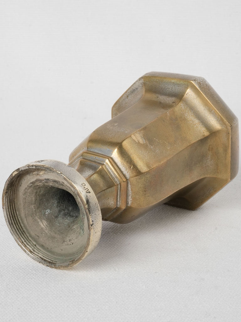 Aged, Rare French Bronze Newel Cap