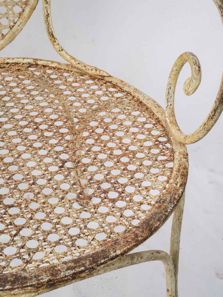 Weathered yet robust conservatory chair