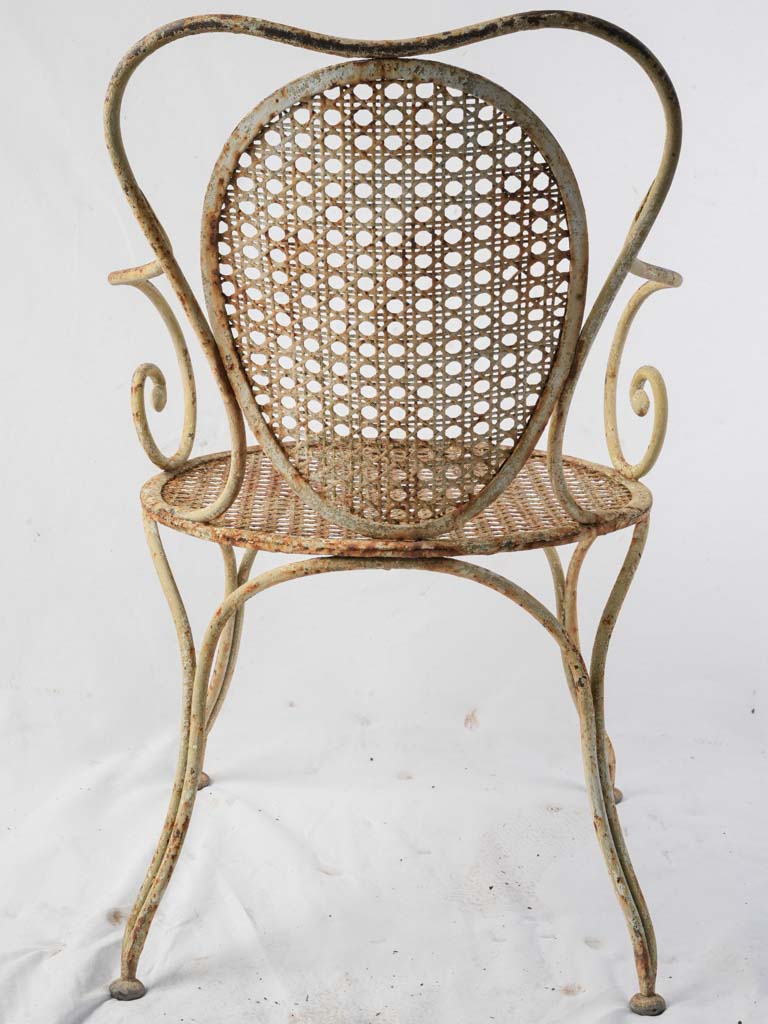 Intricate design outdoor armchair