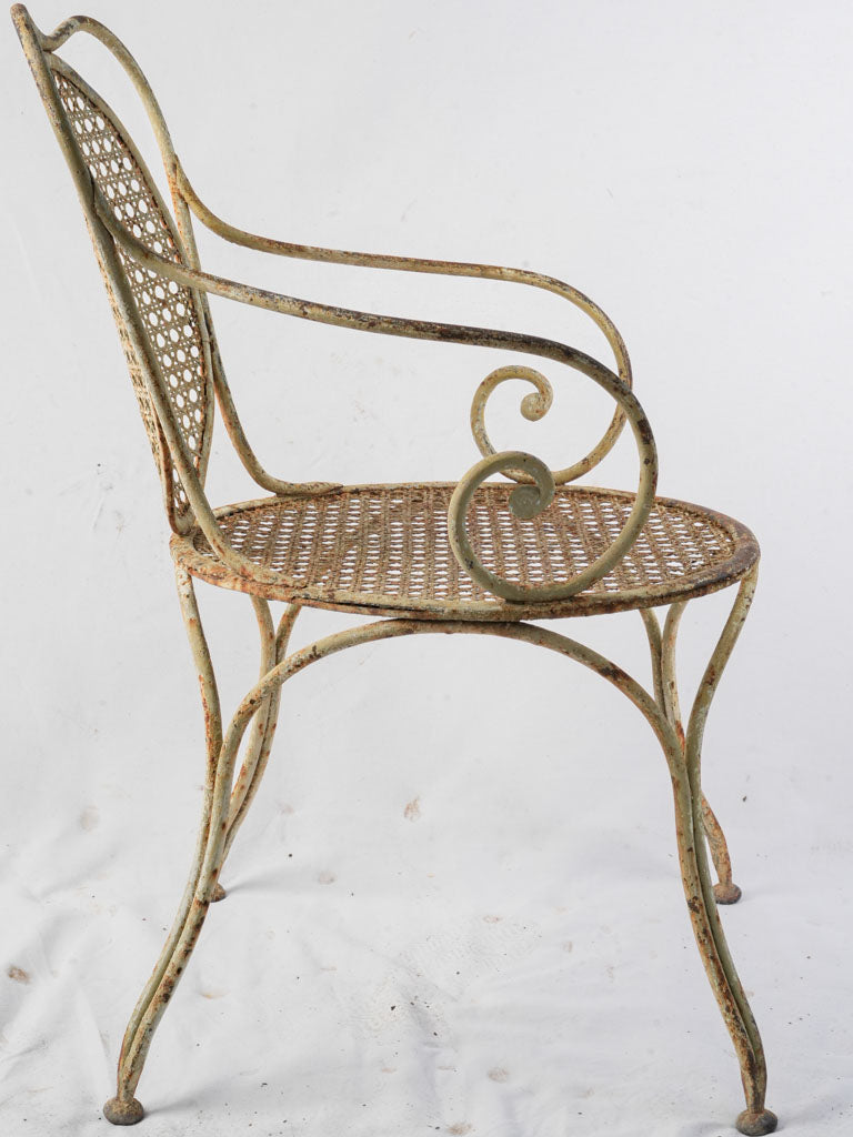 Whimsical vintage French armchair