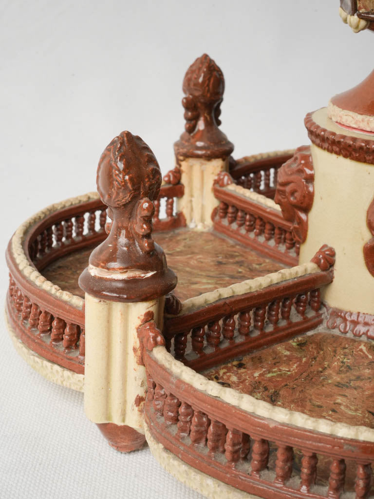 Distinguished Victorian dessert centerpiece  