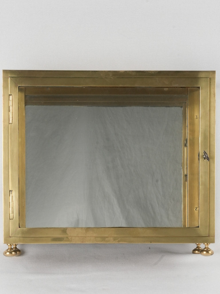 Antique mirrored display case from a jewelry shop 13