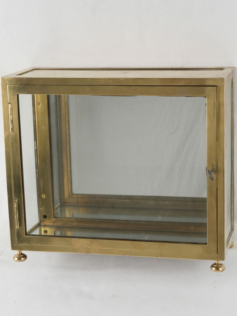 Antique mirrored display case from a jewelry shop 13